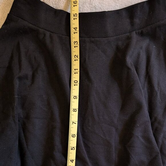WOMENS BLACK SKIRT Decree New with Tags M Medium Short Sporty Tennis JC Penny - Picture 6 of 6